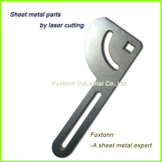 Piezas del corte del laser de la chapa de la fabricación del acero inoxidable